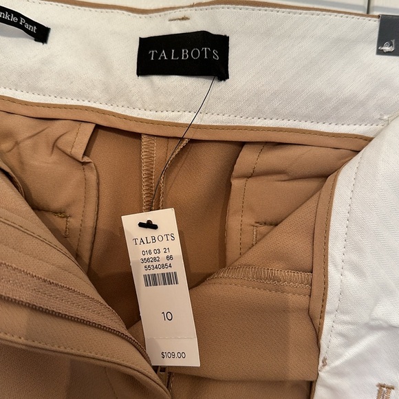 Talbots Hampshire Ankle Pant - Picture 4 of 5